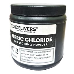 techdelivers TECHDELIVERS® Ferric Chloride (FeCl3) PCB Etching Powder For PCB Making - 500 Grams image 4