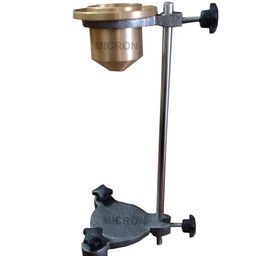 B4 Viscometer | Portable Cup B-4 Liquid Flow Meter Viscometer With Heavy Cast Iron Stand | Viscosity Cup with Stand (Pack of 1) (B4 cup with Stand) image 1