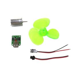 LOOM TREE Small Wind Generator Alternator USB Phone Charger Solar Power Teaching Model image 1