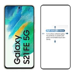 opentech OpenTech® Military-Grade Tempered Glass Screen Protector Compatible for Samsung Galaxy S21 FE 5G with Edge to Edge Coverage and Easy Installation kit image 5