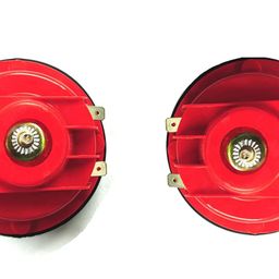 A2D Heavy Sound Super Type R Bike Horn-Set of 2 Compatible with Bajaj Pulsar 150 DTS-i image 2
