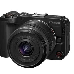 Canon EOS R50 V Mirrorless Camera Kit with RF-S14-30mm F4-6.3 is STM PZ Lens – Black | 24.2 MP APS-C Sensor, 4K Video, Compact Design image 1