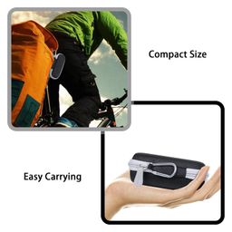 Aenllosi Hard Carrying Case Replacement Compatible with Garmin HRM-Pro Plus, Premium Chest Strap Heart Rate Monitor Holder(Case Only) (Grey Zipper) image 5