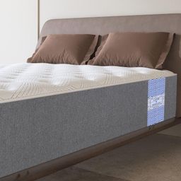loom & needles Orthopedic Mattress | Dual Comfort with Hard & Soft Foam Flip Mattress | 4 Inches 2 Layered Medium Soft & Firm Support | Single Size Gadda | 72x30 Inch image 5