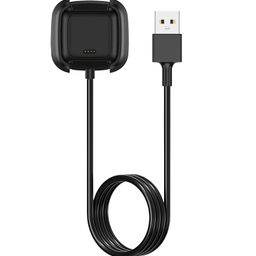sengkob Charger Compatible with Fitbit Versa 2, Replacement Charging Cable Dock Cradle with 3.3ft USB Cord for Fitbit Versa 2 Smartwatch image 1