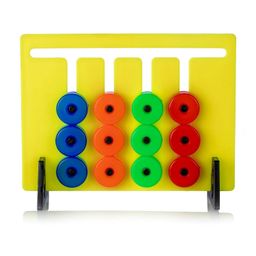 ToyTastic Learning Toys for Kid, Slide Puzzle Game Color Matching Brain Teasers Logic Game Preschool Educational Toys image 2