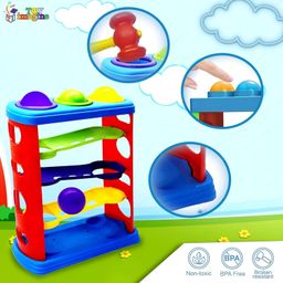 Toy Imagine 3-Layer Hammer Ball Toy for Kids Ages 3+: Interactive Fun with Three Balls and Layers of Excitement image 2