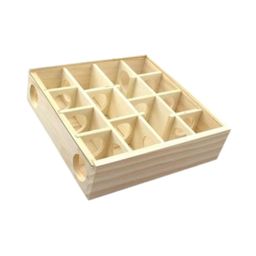 SECRET DESIRE Hamster Digging Box Container Sand Box Multi Chamber Hideout Maze Tunnel Toy image 1