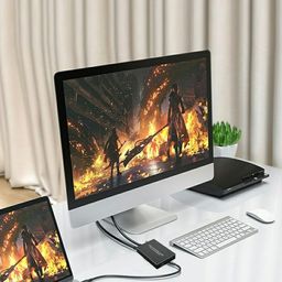 microware HDMI Audio & Video Capture Card, Game and Live Streaming Device (3G SDI to USB HDMI Capture Card) image 3