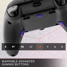 PowerA Advantage Wired Gaming Controller for Xbox Series X/S, Xbox One, PC, Windows 10/11, Sparkle, Purple (Officially Licensed) image 3