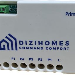 Dizihomes WiFi 5 Node (4Node +1Fan Node) Smart Switch, Retrofit Smart Switch, No Hub Needed, Works with existing switches, Compatible with Alexa &Google Home image 1