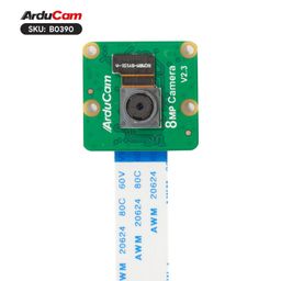 arducam Raspberry Pi Camera Module 8 Megapixel Camera Module, 1080P IMX219 Compatible with Raspberry Pi 4 Model B, Pi 3/3B+ and Pi Zero 2W (Rpi-Cam-8Mp + 20" /50) 0mm Flex Cable + Pi Zero Cable) Camera image 3