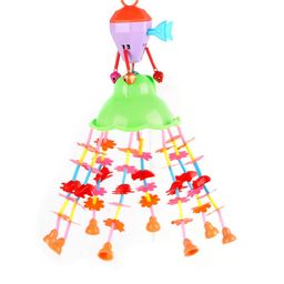 RATNA'S Merry go Round for Infants no.11, Attachable to Cradle or Window, Soothing Music and Various Shapes for Developing Imagination and Thinking Skills (Multicolor) image 1