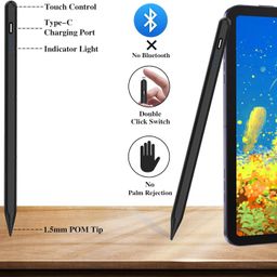 fonus Active Stylus Pen Digital Capacitive Compatible with OnePlus Open/Pad (2023)/Pad 2 (2024), Touch Rechargeable Palm Rejection image 4