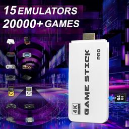 generic HDMI 4K Wireless TV Game Console Stick 4K，Retro Game Stick with Built-in 9+ Emulators, 20,000+ Games, 4k Hdmi Output & 2.4GHz Wireless Controller, Retro Game Emulators, TV Video Games(64G) image 5