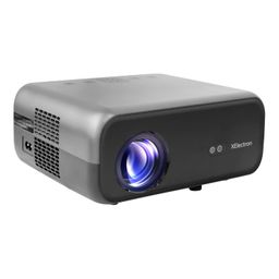 XElectron Android C9 Plus 1080p Native Resolution Full HD 4K Support Smart Projector | 635 cm Screen | 12600 Lumen (Brightest in Segment) | Auto Focus, Auto Keystone, Screen Mirroring, WiFi, Bluetooth image 1
