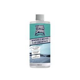 Turbo Spark Windshield Washer Fluid Concentrate 500ml | 20ml enough For 1 Litre Tank | Self-Thawing Bug-Busting Technique | Achieve Streak-Free and Spotless Windshield for a Crystal-Clear Vision image 1