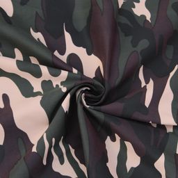 Ruby Fabrics Linings Unstitched Brown & Green Camouflage Printed Fabric (3 Meter for As Per Your Use) image 5