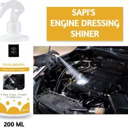 SAPI'S Engine Dressing Spray (3 x 200ml) - Powerful Vehicle Engine Cleaner & Protectant, 600ml Total image 2
