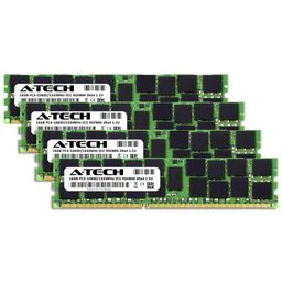 A-Tech 64GB Kit (4x16GB) Memory RAM for Supermicro SBI-7127RG-E - DDR3 1333MHz PC3-10600 ECC Registered RDIMM 2Rx4 1.5V - Server image 2