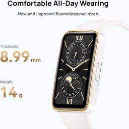 Huawei Band 9, Comfortable All-Day Wearing, Sleep Tracking, Fast Charging, Durable Battery, Intelligent Brightness Adjustments, 100 Different Workout Modes, Compatible with iOS&Android (Black) image 2