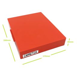 Comet Slide Box with Hinged Cover, 100 Slide Capacity - Polypropylene Microscope Slide Box image 2