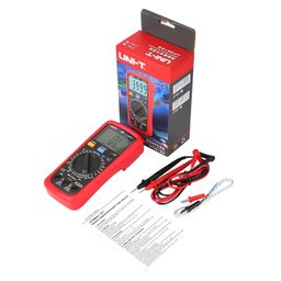 UNI-T Digital Multimeter Tester UT39C+ Ohmmeter 4000 Counts NCV Voltmeter, AC DC Voltage Current Amp Transistor hFE Resistance Frequency Diodes Continuity Duty Cycle Capacitance Temperature Backlight image 5