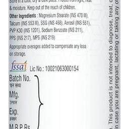 GLIMLACH Apple Cider Vinegar Effervescent Tablet for weight loss with vitamin B6 & B12 100% vegan No added Sugar Easy to carry & consume (Apple, 20 Tablets) (Apple) image 2