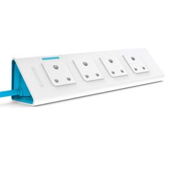 Anchor by Panasonic 4 Way Extension Board Socket with Single Switch | 4 Way Socket with 1.5 Mtr Extension Cord | Multi Plug Socket for Home Wall, Office (22061) image 1