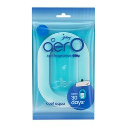 Godrej aer O Hanging Car Air Freshener Gel | Car Accessories | Cool Aqua (7.5G) image 3
