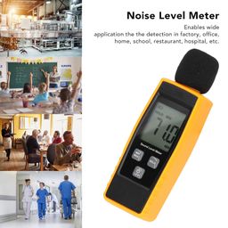 UniMarket® Decibel Meter, Digital Sound Level Meter, 30‑130dBA Noise Measurement with Large LCD Screen Display ±1.5dB Noise Detector for Manufacturing, Office, Classroom, Home image 3