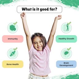 Little Joys Immunity Boosting Kit | 2-6 years | For 2X Immunity & Growth | With Ragi, Bajra, Vitamin A, C, D3, B12, Zinc & DHA | With Nutrimix (350g) & Multivitamin Gummies (30N) image 3