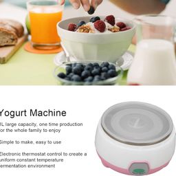 Marrone Yoghourt Machine, 1L Automatic Digital Yogurt Maker, Yogurt Maker Machine, Home DIY Yoghourt Container Yogurt Maker image 4