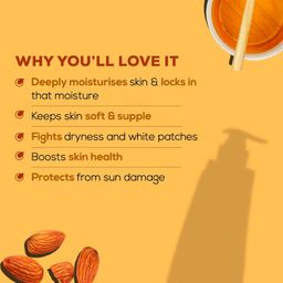 Joy Honey & Almonds Advanced Nourishing Lightweight Body Lotion 750ml | Enriched With Shea Butter | Summer Lotion With Natural Sunscreen Filters | Suitable for Normal to Dry Skin image 5
