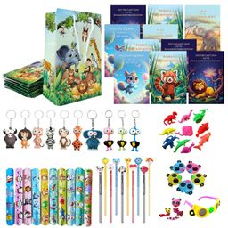 MONKEYTAIL Jungle Safari Animal Combo Pack as Birthday Return Gifts for Kids- Set of 10 image 1