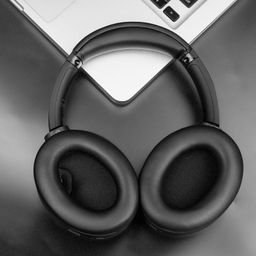 SOULWIT Replacement Earpads for Sony WH-1000XM4 (WH1000XM4) Headphones, Ear Pads Cushions with Noise Isolation Foam, Added Thickness, Without Affecting Sensor - Black image 3