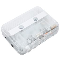 TON007B Stereo Cassette Player 2-Way Cassette Player with Headphones for 10m. White image 1