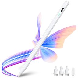 WeCool P1 iPad Pencil for iPad 10th/9th Generation, Stylus Pen for iPad with Upgraded 500mAh Battery | Palm Rejection | Magnetic Adsorption | Tilt Tech, Precise Stylus for iPad 2018-2024 image 1