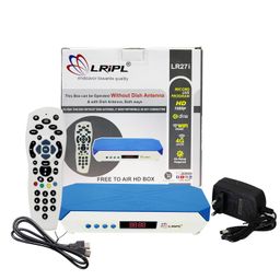 LRIPL Set Top Box Free Dish Without Antenna Wi-Fi Enabled- IPTV Box for TV MPEG-4 Setup Box hd Free Dish with Miracast (Connect with WiFi and Watch Free Channel) image 1
