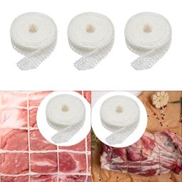 THE STYLE SUTRA Meat Netting Roll Elastic Sausage Packaging Net for Grilling Cooking Kitchen 3m image 4