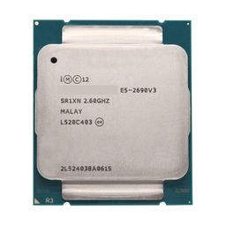 onwebayk CPU E5 2690 V3 E5 2690V3 E5-2690V3 Prosesor 2.6 GHz 12 c 30MB Socket LGA 2011-3 CPU Cocok X99 Papan Utama image 1