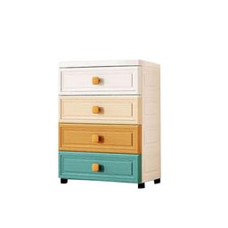 Kuber Industries 4-Layer Multi Storage Drawer Organizer - Cabinet & Chest Of Drawers For Storage - Big Size Plastic Rack -Multicolor image 2