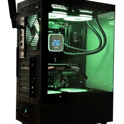NXTGN Core I9 12th Generation Gaming/Editing/Trading Desktop PC (12900K CPU, Liquid Cooler with Display, 64GB DDR5 RAM, 1TB NVMe SSD, 4TB HDD, RTX 4060 8GB GPU, 5G WiFi& BT, Win11 Pro, 3 Yr Warranty image 4