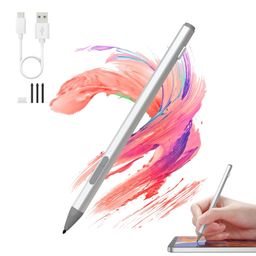 rytaki pro Surface Pro Pen for Microsoft, Surface Stylus for Surface Pro 10/9/8/X/7/6/5/4/3, Surface Go/Laptop/Studio/Book, With Palm Rejection and Rechargeable, 4096 Pressure Sensitivity and Magnetic Attraction image 1