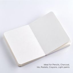 Factor Notes Sketchbook: A6 Pocket Sized, Textured Fine Grain Medium Surface 120 GSM (New Day) image 3
