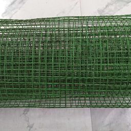 generic Green PVC Coated Weld Wire Garden Fencing Iron Net Tree Guard Net (Height - 3 feet, Width - 5 feet) image 1
