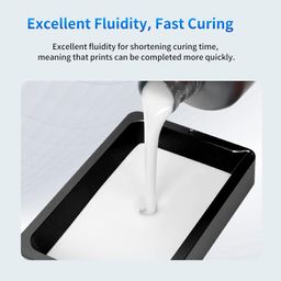ANYCUBIC 3D Printer UV Resin 405nm Rapid Photopolymer for Photon/S Liquid 3D Resin Universal High Precision for LCD/DLP/SLA 3D Printers, (1L White) image 4