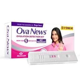 Ova News - Ovulation Detection Kit from Prega News | Identifies 5 Most Fertile Days to Conceive in 5 Mins image 1