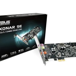 ASUS Xonar Internal 5.1 Channel PCI-E - Sound Card (5.1ch, 24bit, 116dB, 110dB, 24bit / 192kHz, 0.00251%) image 1