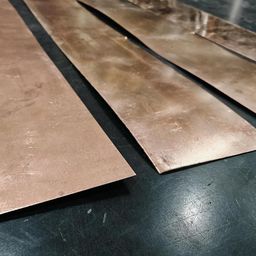 VAKOOBA Pure Copper Plate for Making Structured Water 2 X 12inch with 0.5mm thickness (4 Nos) image 2